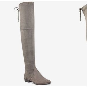 Marc Fisher Humor Over the Knee Suede boots